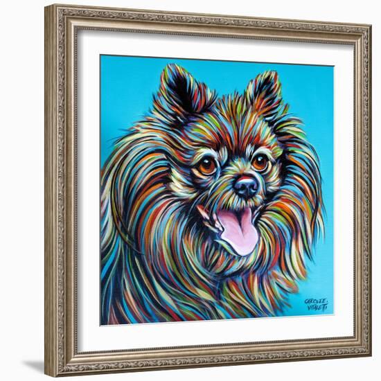 Kaleidoscope Dog III-Carolee Vitaletti-Framed Premium Giclee Print