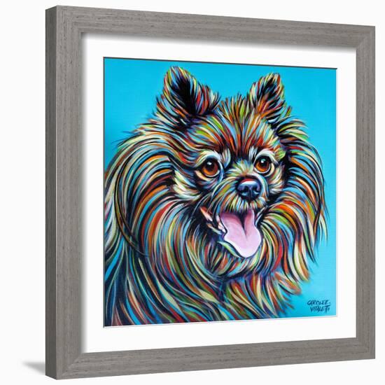 Kaleidoscope Dog III-Carolee Vitaletti-Framed Premium Giclee Print