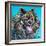 Kaleidoscope Dog III-Carolee Vitaletti-Framed Premium Giclee Print