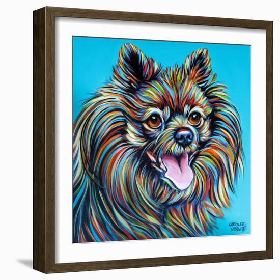 Kaleidoscope Dog III-Carolee Vitaletti-Framed Premium Giclee Print