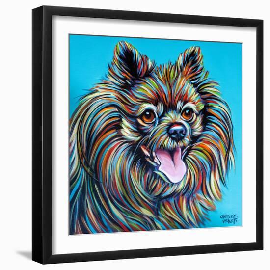 Kaleidoscope Dog III-Carolee Vitaletti-Framed Premium Giclee Print