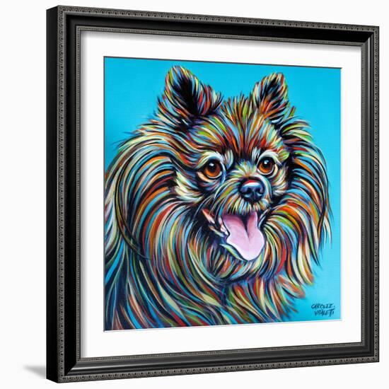 Kaleidoscope Dog III-Carolee Vitaletti-Framed Premium Giclee Print