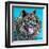 Kaleidoscope Dog III-Carolee Vitaletti-Framed Art Print