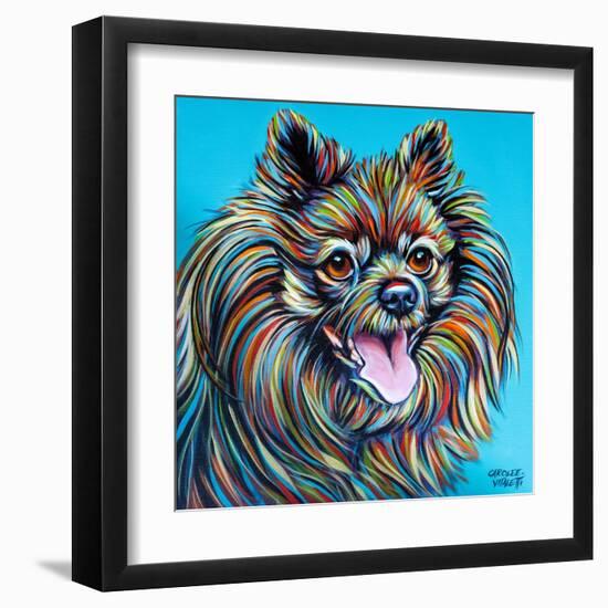 Kaleidoscope Dog III-Carolee Vitaletti-Framed Art Print