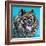 Kaleidoscope Dog III-Carolee Vitaletti-Framed Art Print