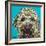 Kaleidoscope Dog IV-Carolee Vitaletti-Framed Premium Giclee Print