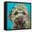 Kaleidoscope Dog IV-Carolee Vitaletti-Framed Stretched Canvas