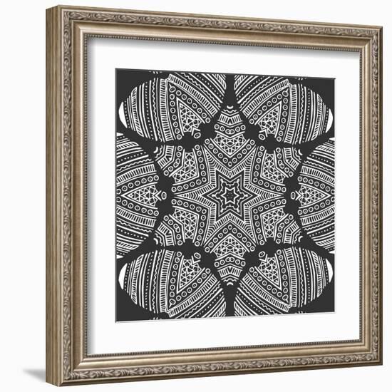 Kaleidoscope Duo I-Sabine Berg-Framed Art Print