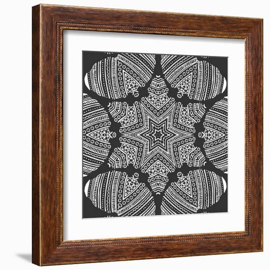 Kaleidoscope Duo I-Sabine Berg-Framed Art Print