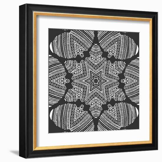 Kaleidoscope Duo I-Sabine Berg-Framed Art Print