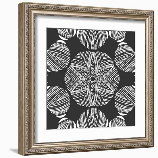 Kaleidoscope Duo III-Sabine Berg-Framed Art Print