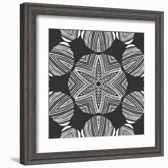 Kaleidoscope Duo III-Sabine Berg-Framed Art Print