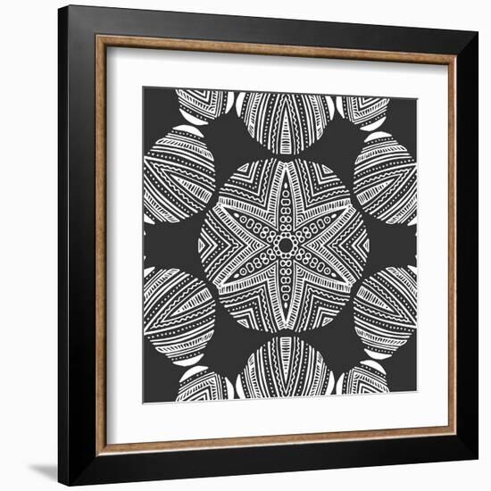 Kaleidoscope Duo III-Sabine Berg-Framed Art Print