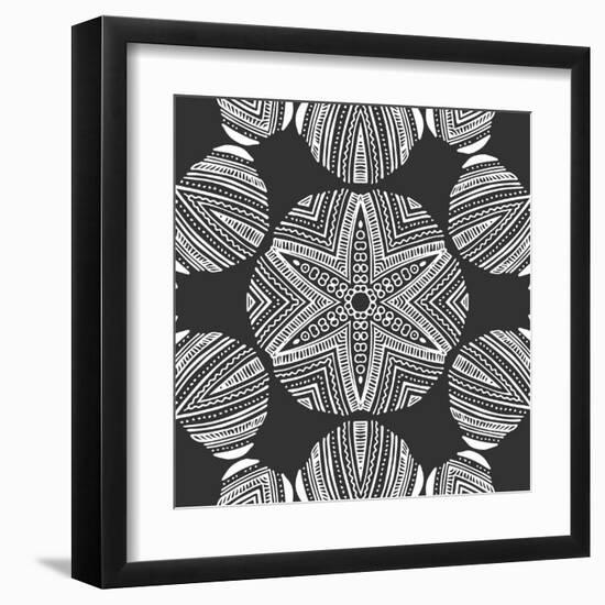 Kaleidoscope Duo III-Sabine Berg-Framed Art Print