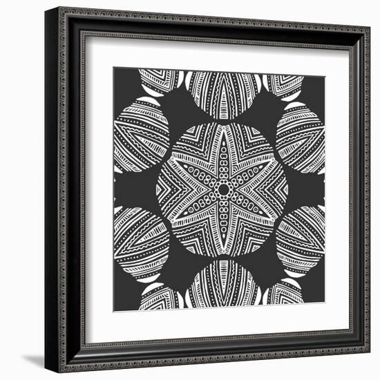 Kaleidoscope Duo III-Sabine Berg-Framed Art Print