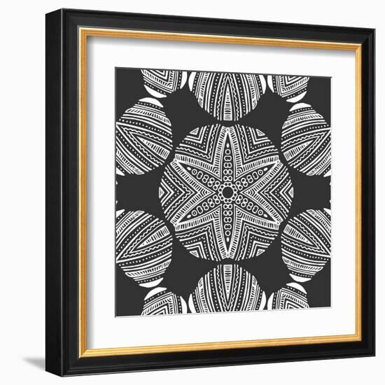 Kaleidoscope Duo III-Sabine Berg-Framed Art Print