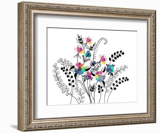 Kaleidoscope Garden-null-Framed Giclee Print