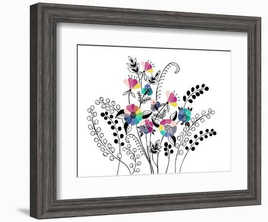 Kaleidoscope Garden-null-Framed Giclee Print