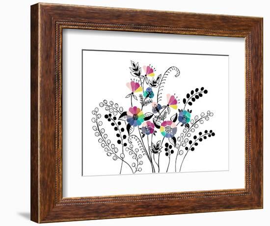 Kaleidoscope Garden-null-Framed Giclee Print