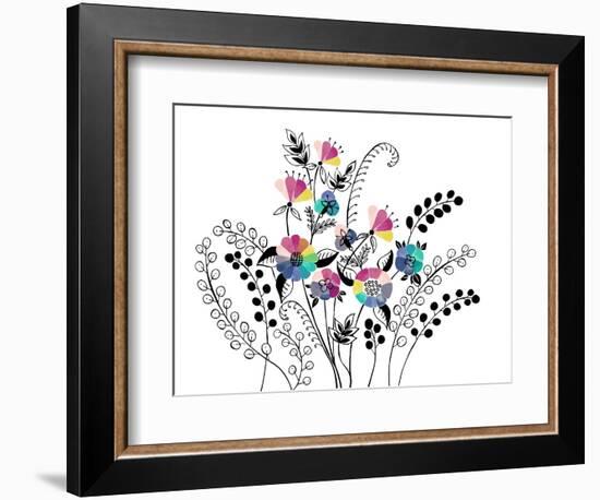 Kaleidoscope Garden-null-Framed Giclee Print