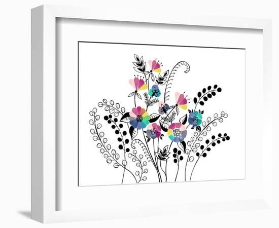 Kaleidoscope Garden-null-Framed Giclee Print