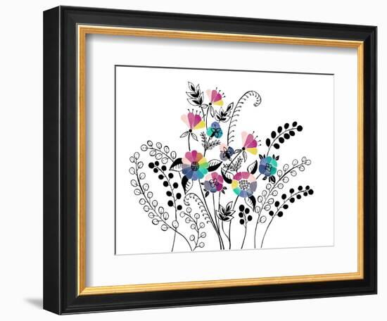 Kaleidoscope Garden-null-Framed Giclee Print