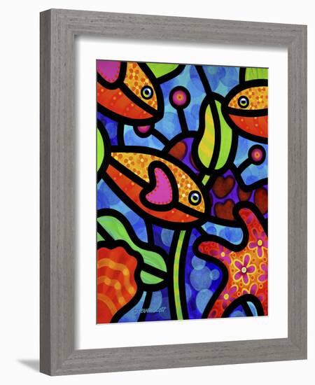 Kaleidoscope Reef-Steven Scott-Framed Giclee Print