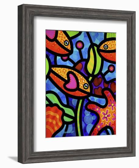 Kaleidoscope Reef-Steven Scott-Framed Giclee Print