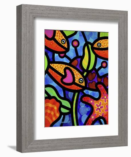 Kaleidoscope Reef-Steven Scott-Framed Giclee Print