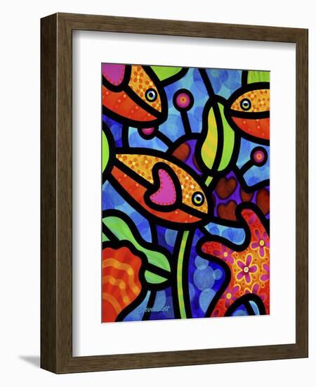 Kaleidoscope Reef-Steven Scott-Framed Giclee Print