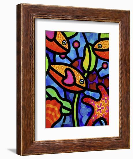 Kaleidoscope Reef-Steven Scott-Framed Giclee Print