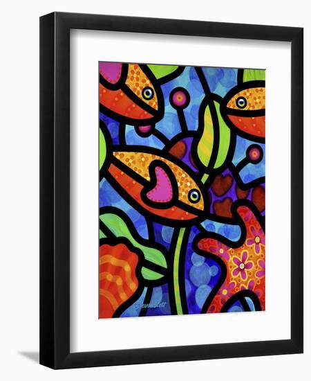 Kaleidoscope Reef-Steven Scott-Framed Giclee Print