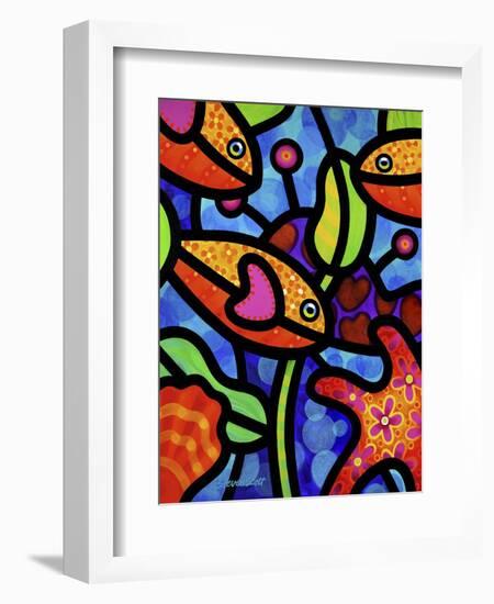 Kaleidoscope Reef-Steven Scott-Framed Giclee Print