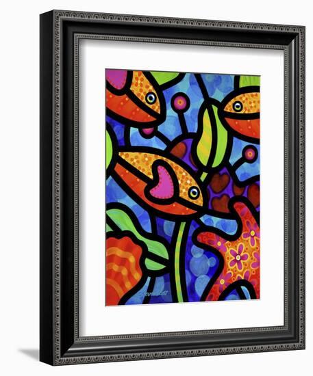 Kaleidoscope Reef-Steven Scott-Framed Giclee Print