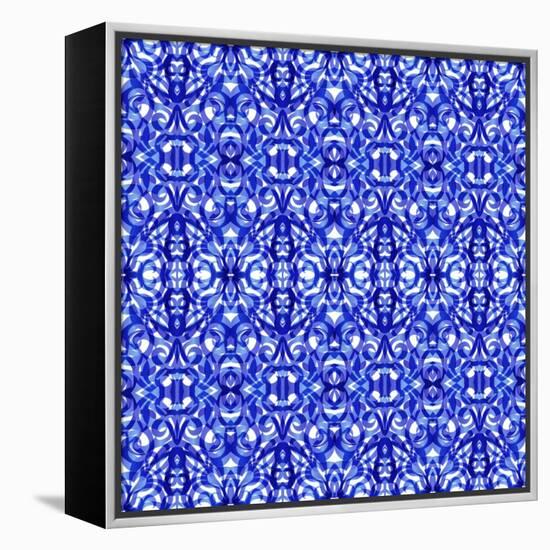 Kaleidoscope Texture Pattern-Medusa81-Framed Stretched Canvas