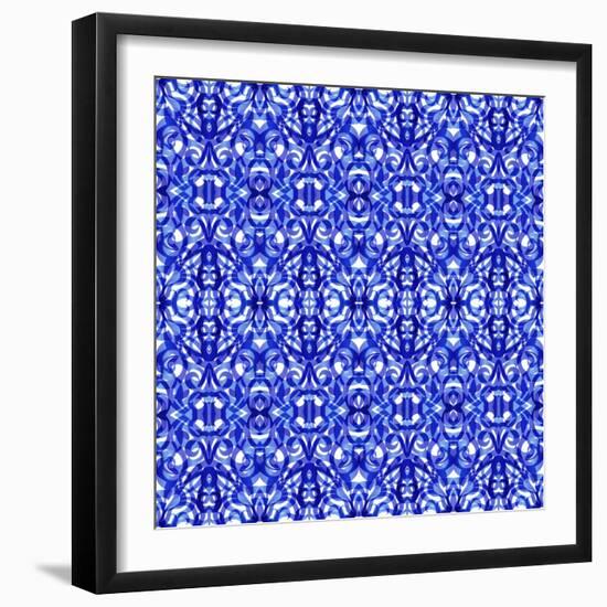 Kaleidoscope Texture Pattern-Medusa81-Framed Premium Giclee Print