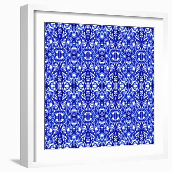 Kaleidoscope Texture Pattern-Medusa81-Framed Premium Giclee Print