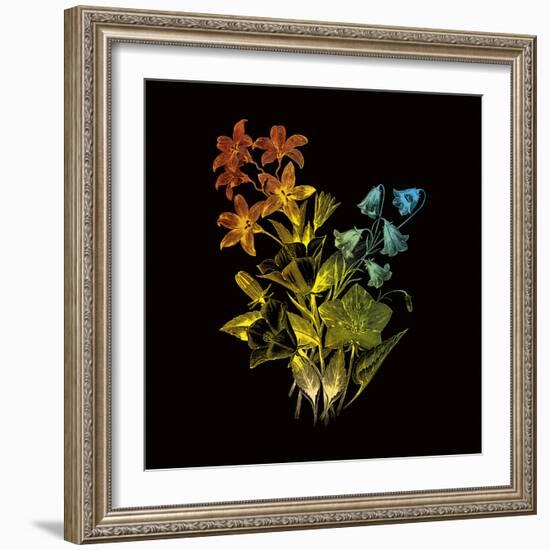 Kaleidoscopic Colour-Kareem Rizk-Framed Giclee Print