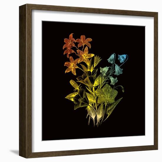 Kaleidoscopic Colour-Kareem Rizk-Framed Giclee Print