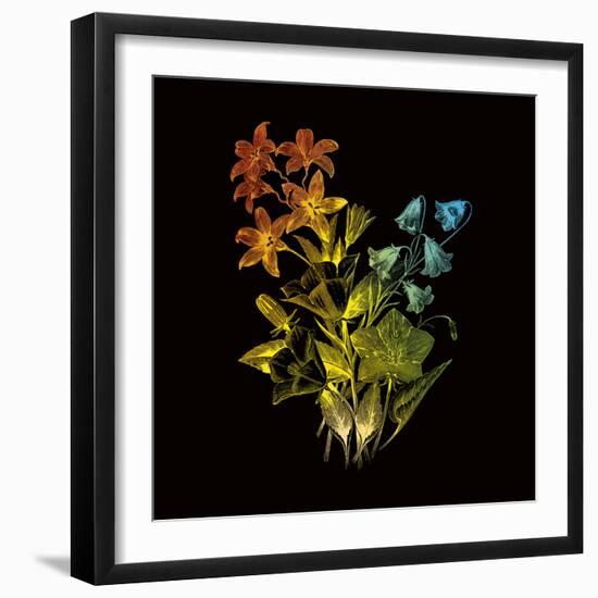 Kaleidoscopic Colour-Kareem Rizk-Framed Giclee Print