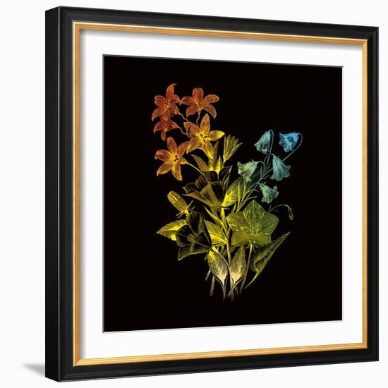 Kaleidoscopic Colour-Kareem Rizk-Framed Giclee Print