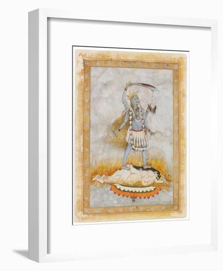 Kali, Kangra-null-Framed Giclee Print