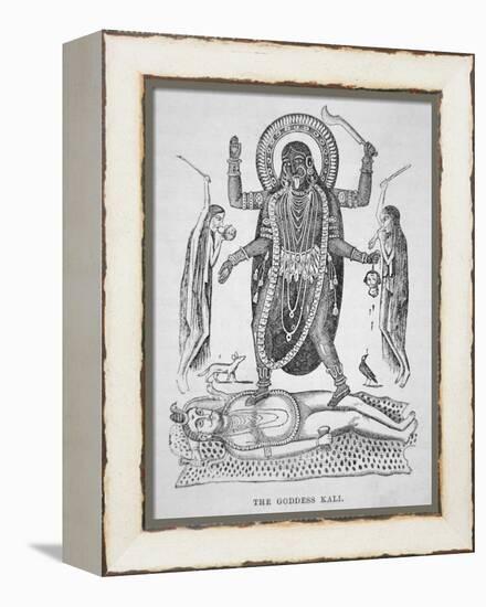 Kali the Hindu Goddess-null-Framed Premier Image Canvas