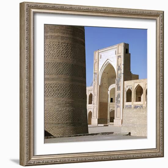 Kalian Mosque in Bukhara, 16th Century-CM Dixon-Framed Photographic Print