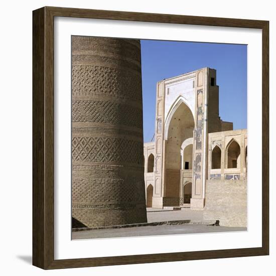 Kalian Mosque in Bukhara, 16th Century-CM Dixon-Framed Photographic Print