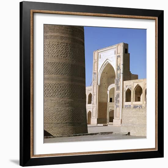 Kalian Mosque in Bukhara, 16th Century-CM Dixon-Framed Photographic Print