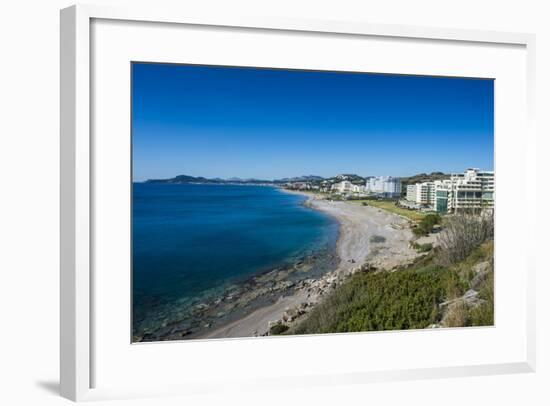 Kalithea Beach, Rhodes, Dodecanese Islands, Greek Islands, Greece-Michael Runkel-Framed Photographic Print