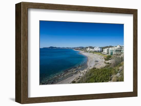 Kalithea Beach, Rhodes, Dodecanese Islands, Greek Islands, Greece-Michael Runkel-Framed Photographic Print