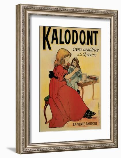 Kalodont, Creme Dentifrice a la Glycerine-null-Framed Art Print