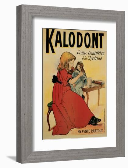 Kalodont, Creme Dentifrice a la Glycerine-null-Framed Art Print